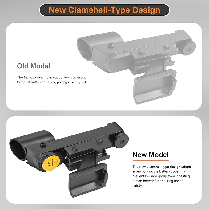 Alstar Red Dot Finderscope - Starpointer Viewfinder for Astronomical Telescopes with Slide-in Bracket