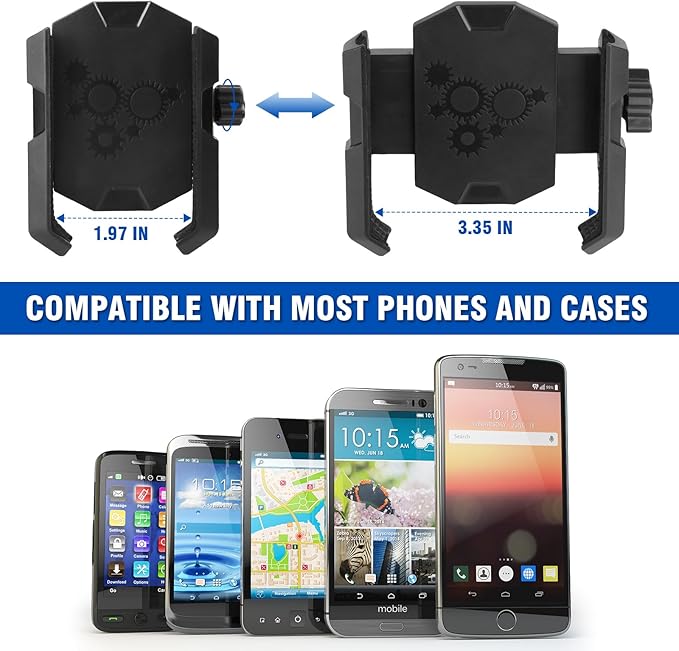 A Pillar Grab Handle Phone Mount Adjustable direction mobile phone holder Compatible with Jeep/Bronco/F-150/F-250/F-350/Chevrolet Silverado/GMC Sierra/Dodge Ram/Land Cruiser Fit for iPhone 14 15 16