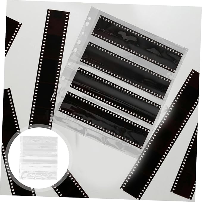 10pcs Document Pouch Set Heavy Duty Negative Sleeves for Archival Photo Storage and Film Protection for Collectors and Historians