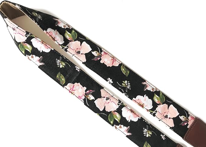 Alled Camera Strap Neck, Adjustable Vintage Floral Camera Straps Shoulder Belt for Women/Men,Camera Strap for Nikon/Canon/Sony/Olympus/Samsung/Pentax ETC DSLR/SLR