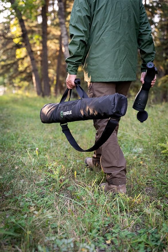 FANAUE Tripod Case with Compartments,39.4x9.8x9.8in Heavy Duty Tripod Bag with Shoulder Straps,All Padded Carrying Case for Light Stands,Mic Stands