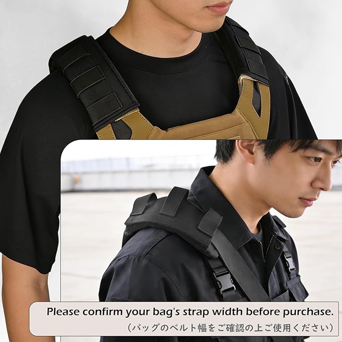 TRIWONDER Bag Shoulder Strap Replacement Adjustable Strap with Padded Metal Hooks for Crossbody Bags Messenger Bags Laptops