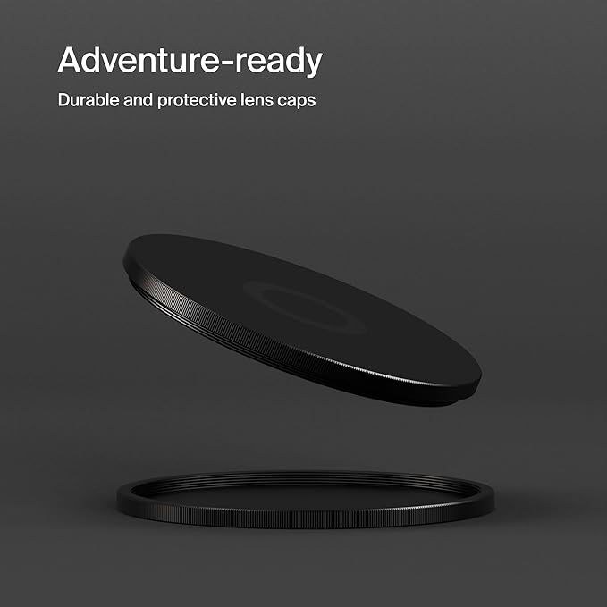 Urth 77mm Metal Lens Filter Caps - Durable Protective Cover for Camera Lens Filters with Precision Fit