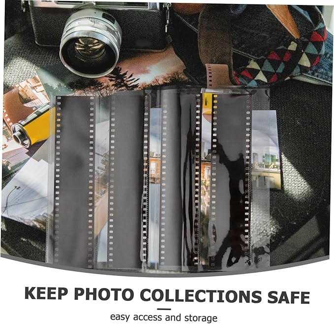 Lurrose 10pcs Supplies Negative Supply Film Negative Sleeves Heavy Duty Protectors for Archival Photo Protection