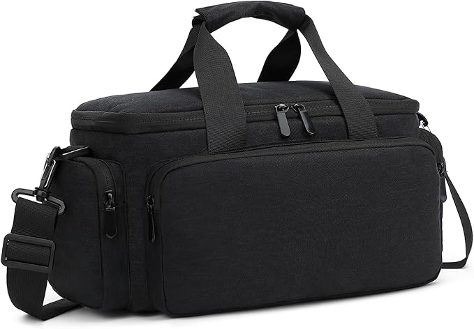 Andoer Camera Case, Water-Resistant Shock-Proof DSLR/SLR Single Bag for Mirrorless Camera with Removable Dividers and Shoulder Strap