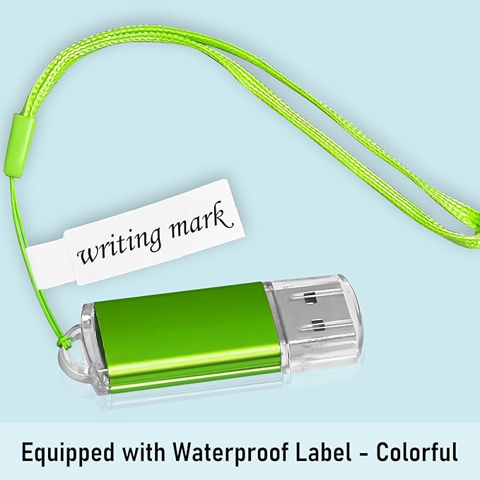 1GB USB Flash Drive 20 Pack Nicepicten Bulk USB Thumb Drives Jump Zip Drive USB 2.0 Memory Stick Flash Drive 1GB with 20PCS Lanyard Label - Green