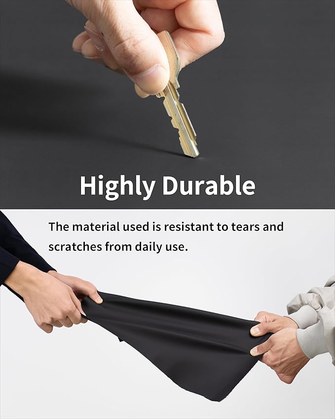 Water-Resistant Zipper Pouch, Made in Japan, 0.9ounces, Compact Tech Organizer for Cords, Cables and Daily Essentials, Multipurpose Bag, Travel Accessories and Toiletries, TOFTPOUCH, Medium size, Gray