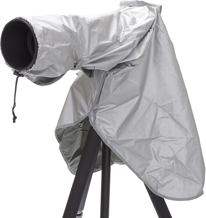 Matin Digital SLR Camera Rain Cover Silver - Large