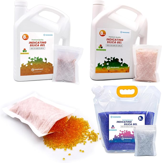 10 Packs Breathable Paper Bags, 6.3 by 8.2 Inch Zip Lock Storage Bags for Small Items, Silica Gel Beads, Desiccant, Jewelry, Samples