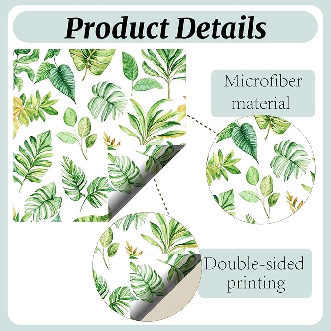 CREATCABIN 6 Pcs Thickened Glasses Cleaning Cloth Leaf Microfiber Cleaning Cloth Multi-Colored Eyeglass Cleaning Cloths Soft Wipes Washable for Reusable Eyeglass Cell Phone Screens Gift 6 x 6 Inch