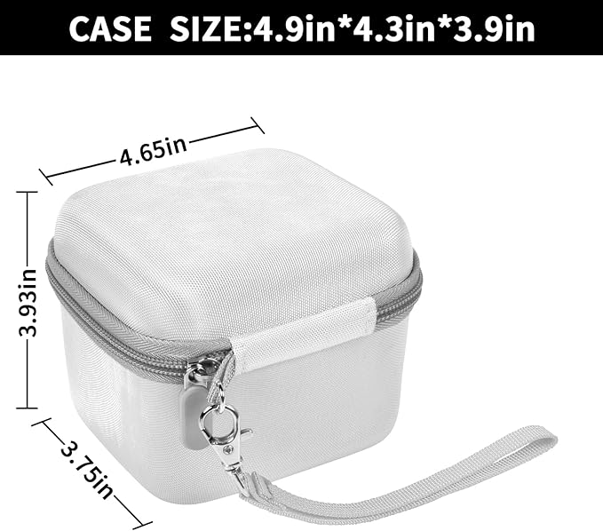 ANKHOH Case for Dylanto/for DUDUDRAGON/for Yehtta/for Gofunly/for LETSHAH Kids Camera Instant Print, 1080P Kid Cameras Storage Organizer Gifts Bag for Printing Paper and Toy Accessories,White-Only Box