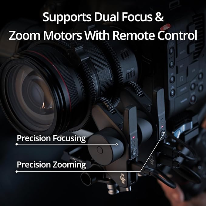 DJI RS 4 Pro Combo, 3-Axis Gimbal Stabilizer for Cameras for DSLR & Cinema Camera Stabilizer Canon/Sony/Panasonic/Nikon/Fujifilm, Native Vertical Shooting, 4.5kg/10lbs Payload, Camera Gimbal