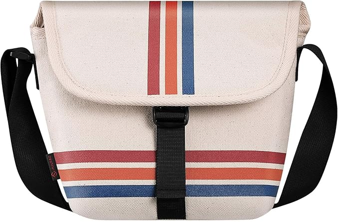 FINTIE Crossbody Camera Bag Compatible with Polaroid Now+ Generation 3rd/2nd/1st I-Type, Polaroid Flip, OneStep 2 VF, I-2 Instant Film Camera Travel Sling Case with Adjustable Strap