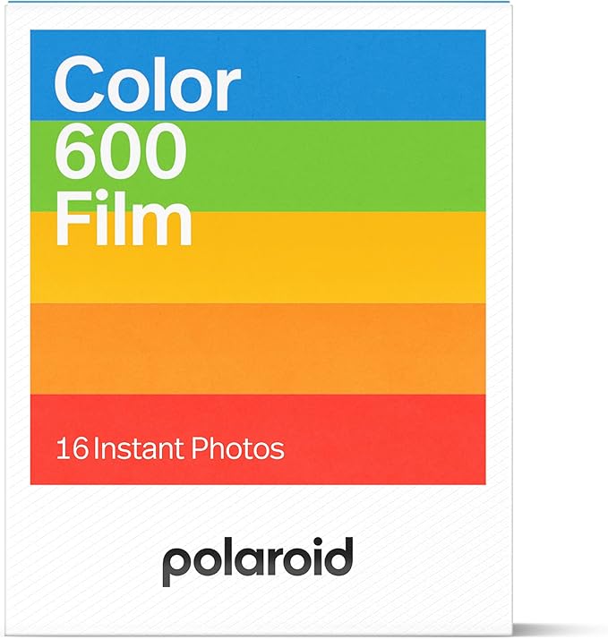 Polaroid Color Film for 600 Double Pack, 16 Photos (6012) - Packaging May Vary