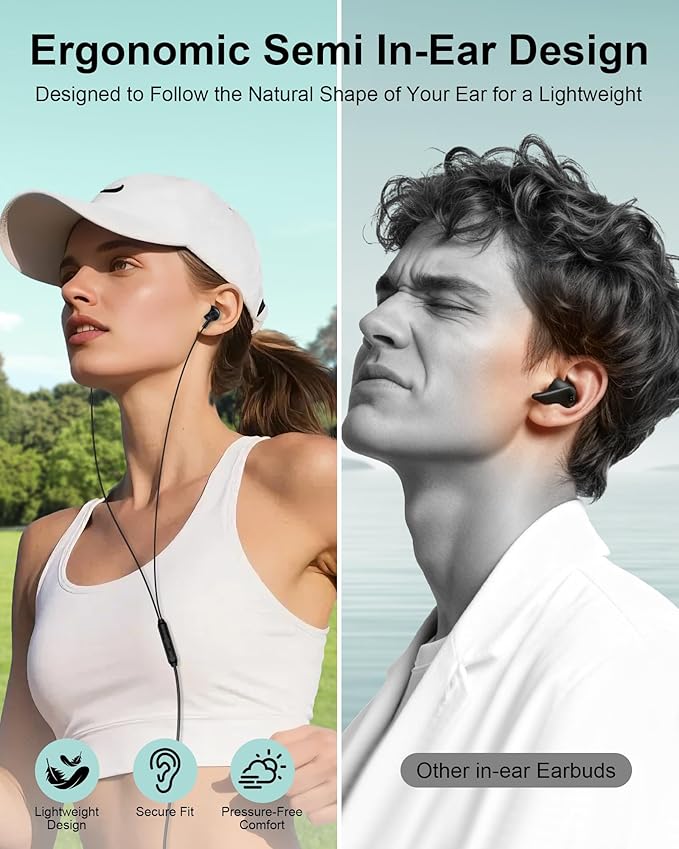 USB C Wired Ear Buds Earbuds for iPhone 17 16 15 Pro Max Air 16e Plus,in-Ear Earphones,USBC Headphones Wired Type C Earbuds Earphones for Samsung Galaxy S25 S24 A16 A17,Google Pixel, OnePlus, iPad
