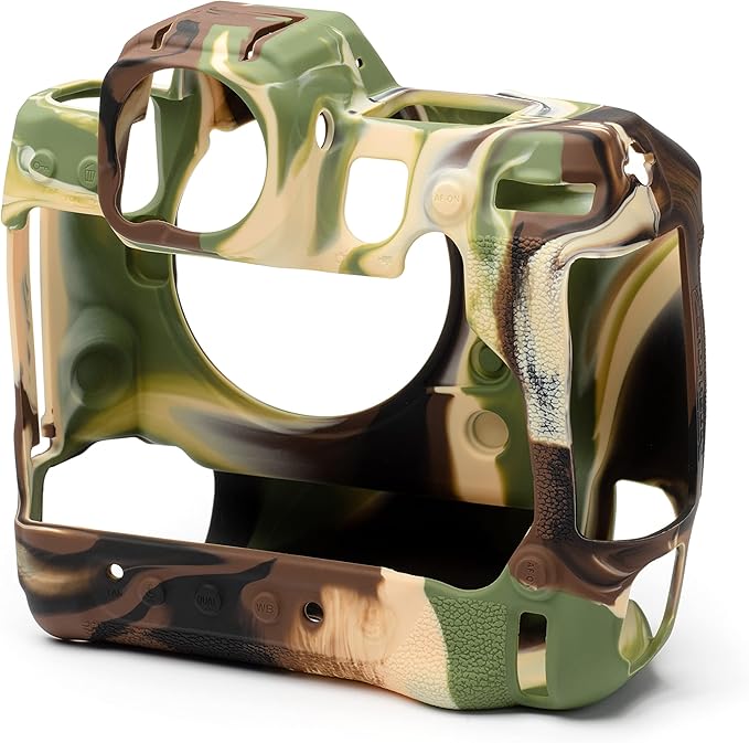 easyCover - Silicone Camera case - Protection for Your Camera Nikon Z9 - Camouflage