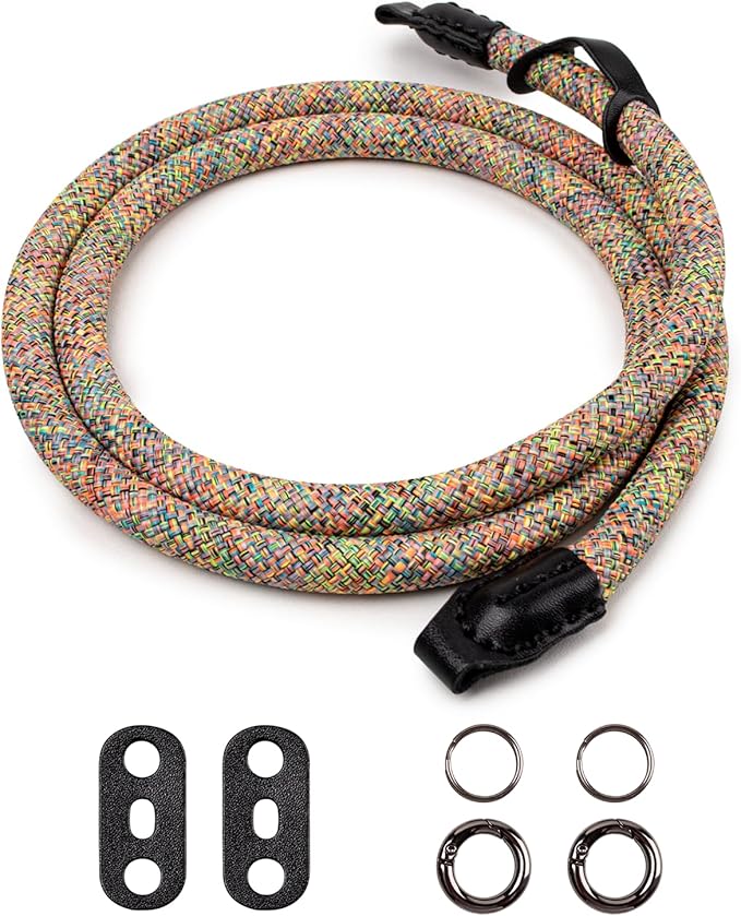 VOVMOEYA Camera Strap Rope,Camera Neck Strap Shoulder Strap for Fujifilm X100VI X100V XS20 XT5 for A6000 A6100 A6400 A6700 A7IV for Canon EOS R6 R10 for Nikon D850 D5600 D7500