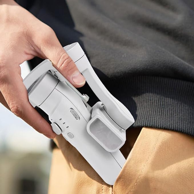 Smart Phone Stabilizer M1 3 Axis Handheld Anti Shake Stabilizer Foldable Video Recording Holder for Mobile Phones Less Than 7 Inches