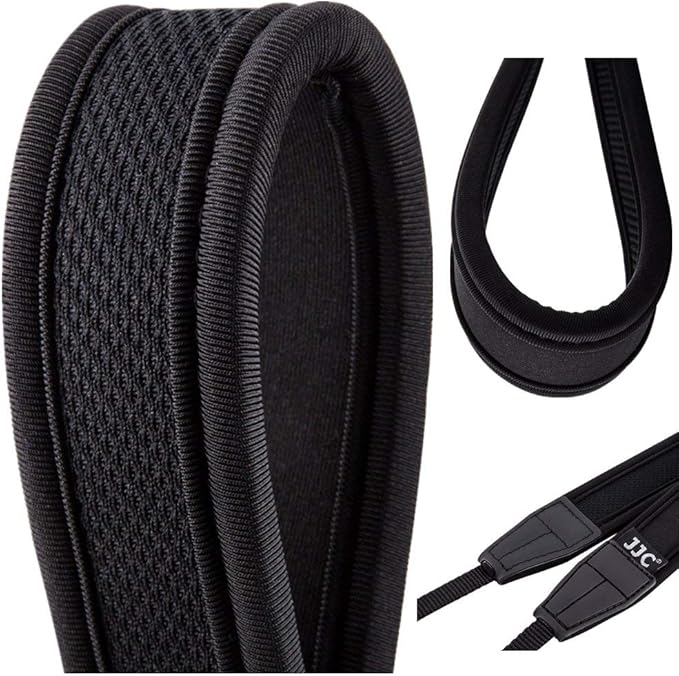 Soft Camera Shoulder Neck Strap for Canon EOS R5 R6 Mark III II R10 R8 RX1R III A7M5 A7V A7 V IV A7C II A7CR A7R V IV A9 III A6700 ZVE10 II ZV-E1 A7SIII X Half X100VI Z5II Z6III Z50II Z6II Z30 Z7II