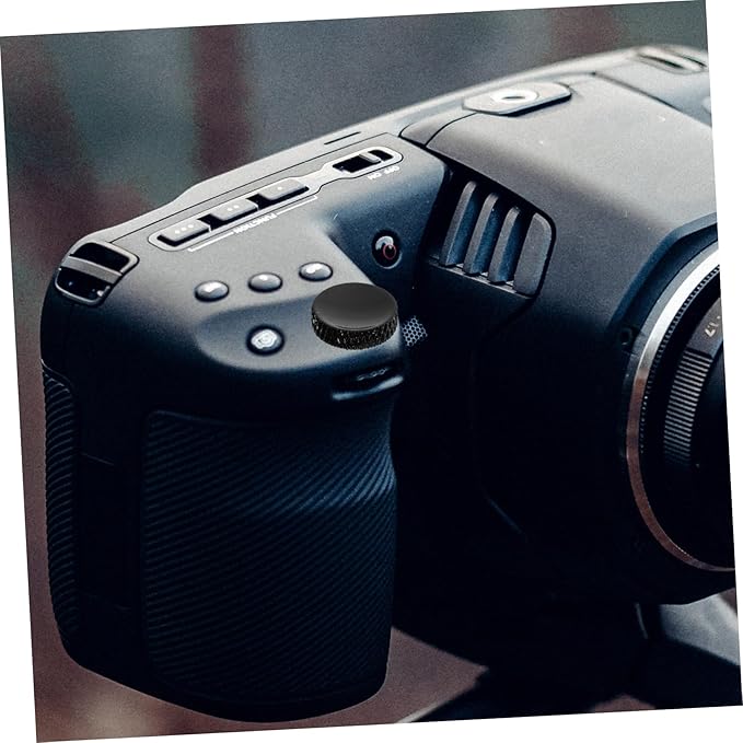 Gadpiparty 2pcs Soft Shutter Release Button for Camera Concave Design for Enhanced Stability Easy Installation for Professional Photographers and Travel Use