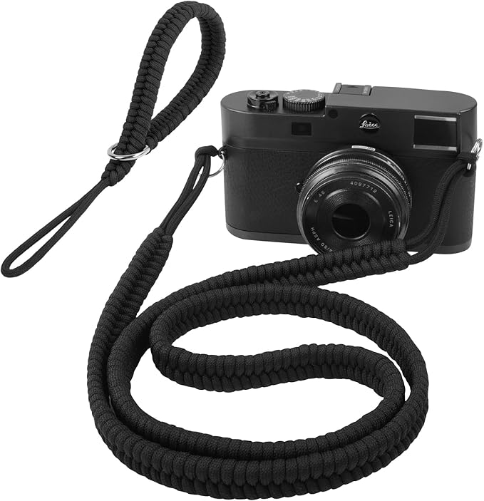 ARVOK 2 Pack Camera Strap with Camera Wrist Strap, 110cm Climbing Rope Camera Strap, Camera Neck Shoulder Strap for Nikon Canon Sony Fuji Micro Single and SLR DSLR Camera