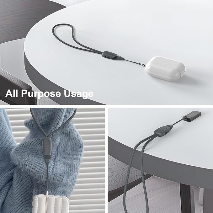 E-Tree 2 Pack Multi-Purpose Wrist Lanyard Hand Strap for Cell Phone Case Camera Airpods Keys Keychain Keys USB Flash Drive