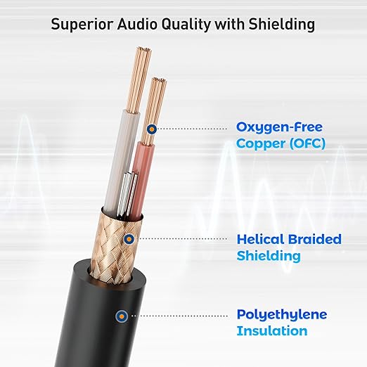 Cable Matters 4-Channel XLR Male to Female Snake Cable/XLR Snake Cable - 10ft, Professional Audio Connectivity with Shielding and Color-Coded Channels