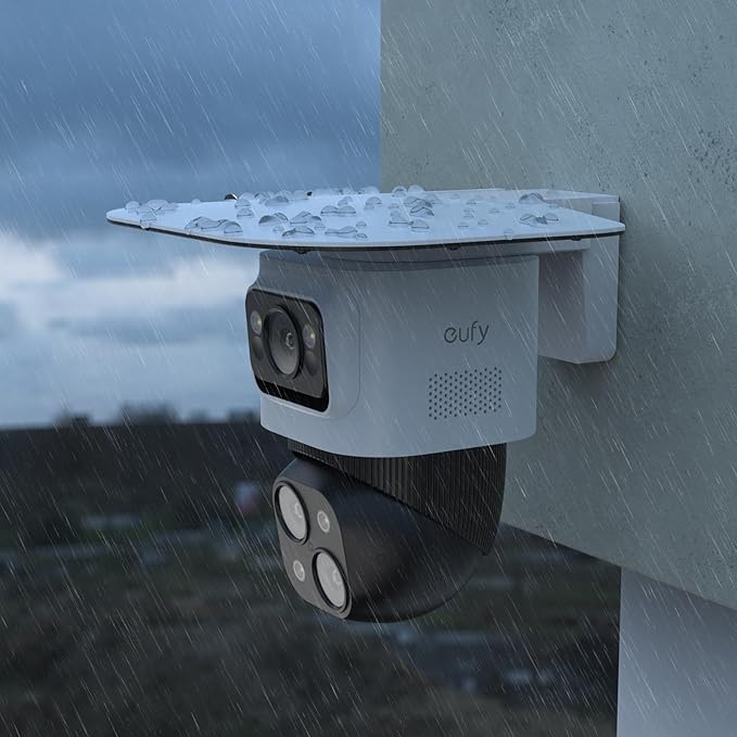 Weather Protective Sun Rain Shade Cover Compatible eufy PoE NVR Security System S4 Max and eufy PoE Bullet-PTZ Cam S 4 Cameras (Not Compatible with eufyCam S4)
