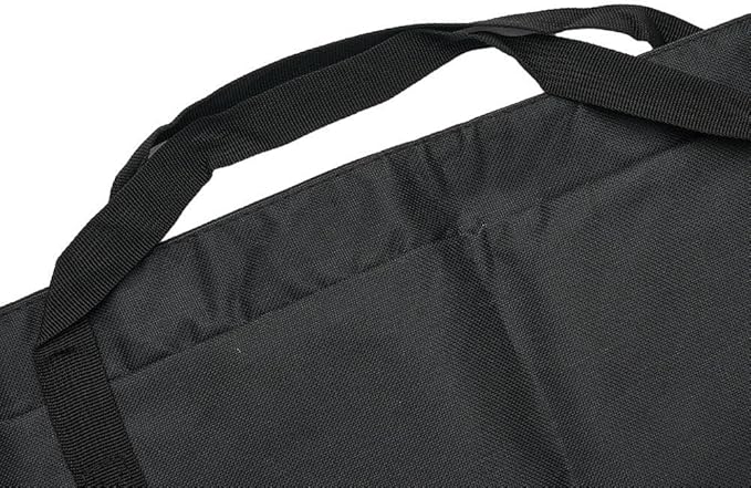 Camera Tripod Storage Bag Padded Carrying Case with Shoulder Strap for Photography Light Stand Mic Stand Umbrella Equipment 80-150cm Length Black(120 * 20CM)