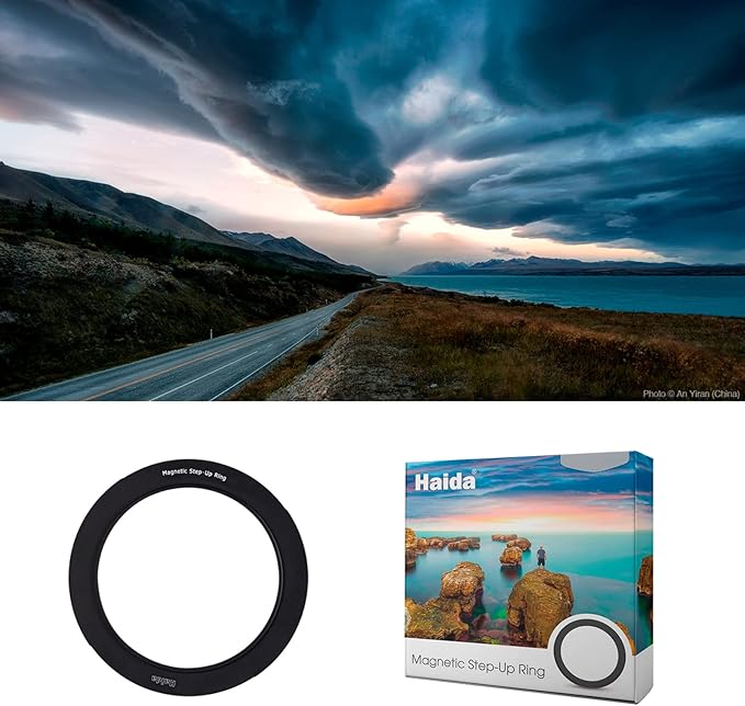 Haida HD4669-6772 67mm-72mm Magnetic Step Up Ring Adapter 67 72