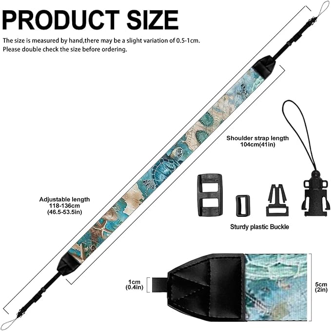 GLENLCWE Camera Strap, Camera Strap for Photographers Neck Strap Replacement Fit Most Cameras