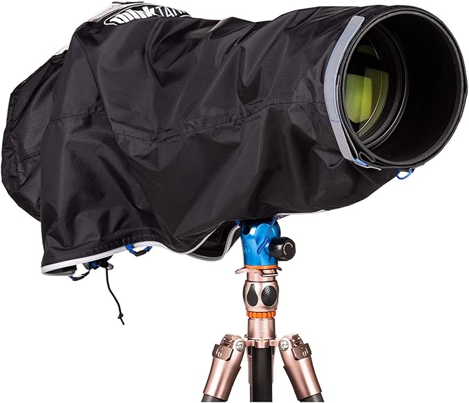 Think Tank Emergency Rain Covers for DSLR and Mirrorless Cameras with 300-600mm f/4 Lens - Large (Black)