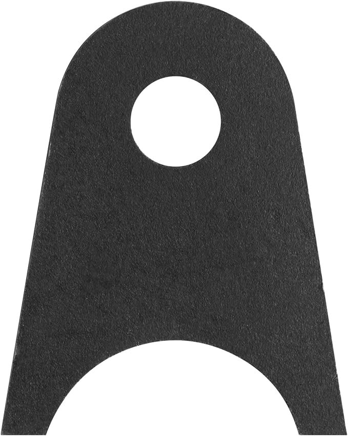 12 Pack Universal Weld-On Shock Tabs Fit 1.5" Round Tube, 2-1/2" Height, Chassis Frame Tube Mount Tabs
