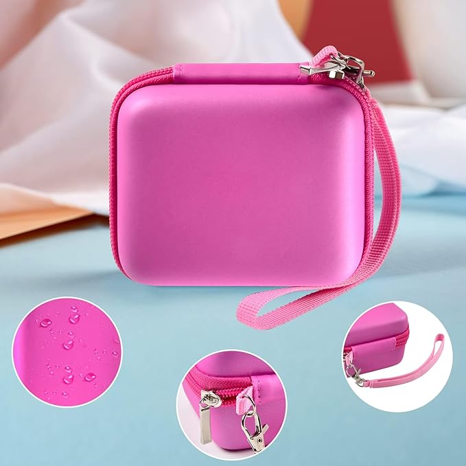 ANKHOH Camera Case for Seckton/for Desuccus/for PROGRACE/for Rindol/for GKTZ/for Dylanto/for GPOSY/for OZMI Kids Digital Camera, Kid Camcorder Storage Box Cable Accessory-Bag Only,Purple