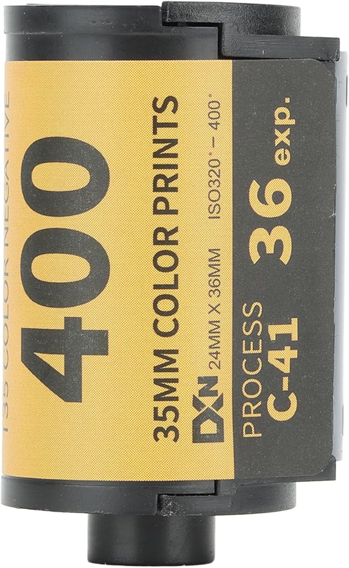 Color Film, ISO 320400 35mm Film for 135 Camera, Fine Grain Color Print Film for Low Light or Fast Action, Selectable 36 Sheet Pack