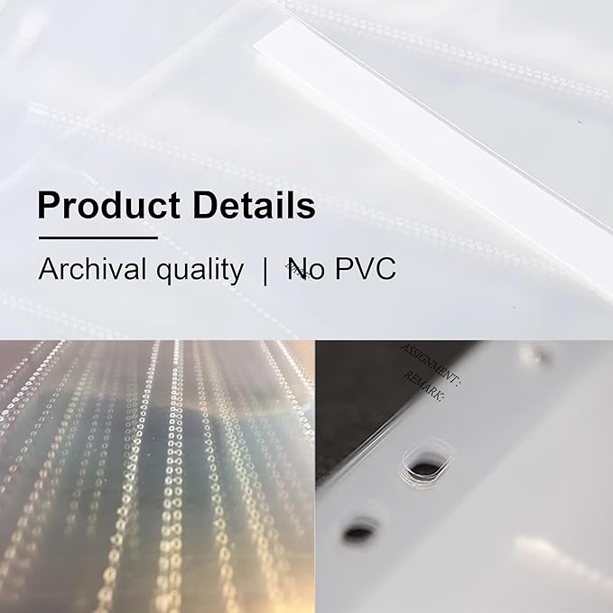 Archival Quality 35mm Negative Preservers – 50 Acid-Free Storage Sheets with Free Gloves, Compatible with Camera Film Negatives