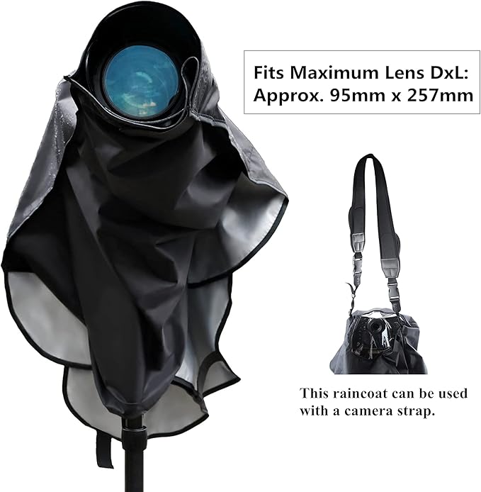 Professional DSLR Camera Rain Cover Gear Large Sleeve Protection for Canon EOS 5D Mark IV III 5DSR 7DM2 6DM2 7D 6D 90D 80D 1D Mark IV 1DX 1DS III II for Nikon D850 D3500 D3400 D7500 D5600 D5