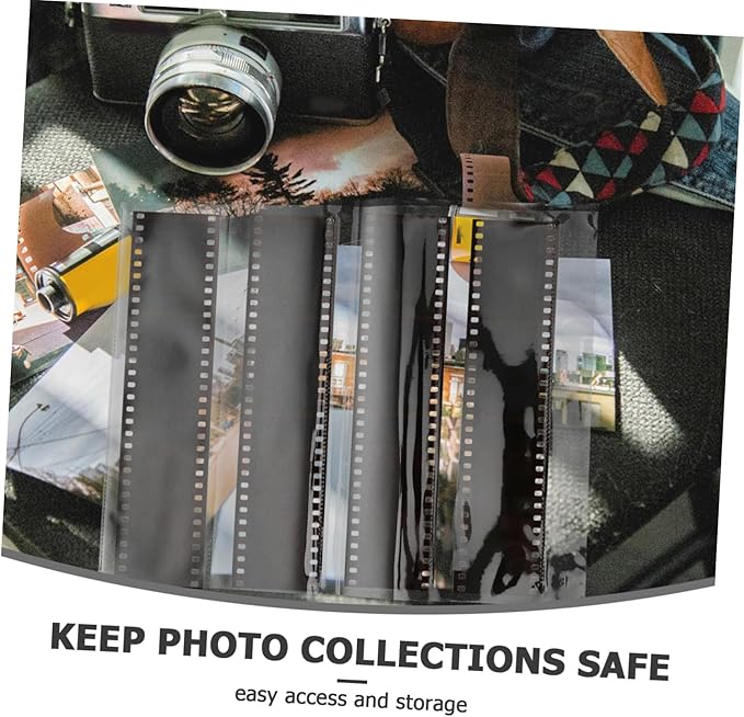 10pcs Film Negative Storage Bags Supplies Document Holder Archival Photo Holders Simple Elegant Design Idea