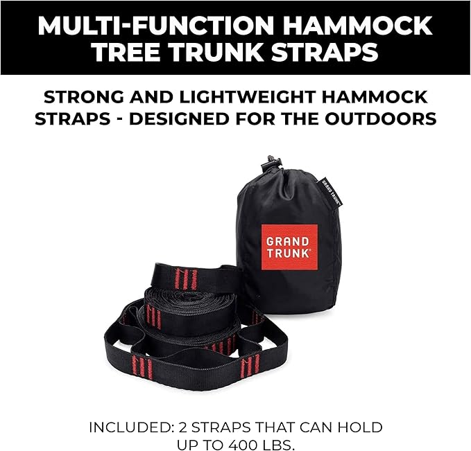 Grand Trunk Hammock Tree Trunk Straps | Hammock Suspension System