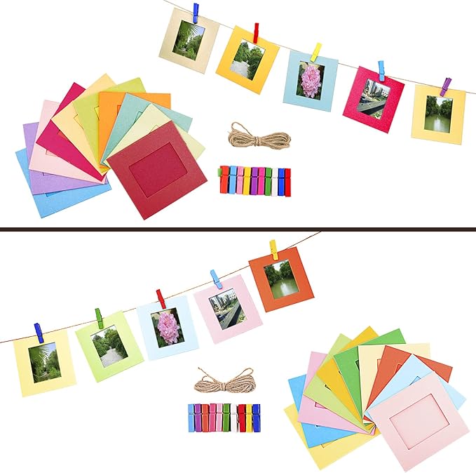 Sunmns Accessories Bundle Kit Compatible with Fujifilm Instax Mini 12 11 9 8 90 70 Instant Camera, Include Album, Film Stickers, Photo Frames, Hanging Frame, Strap (Blue)