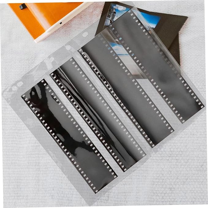 10pcs Film Negative Sleeves Dustproof Archival Photo Storage Bags for Binders Organize Protect Your Film Negatives Safely