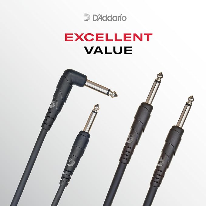 D'Addario XLR Cable - Microphone Cable - Shielded for Noise Reduction - XLR Male to XLR Female - Classic Series Balanced Mic Cable - 25 Feet/7.62 Meters - 1 Pack