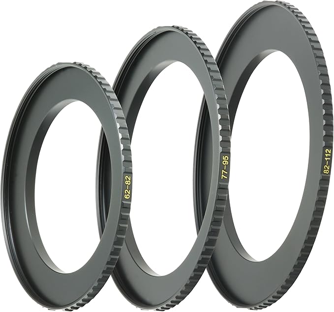 Breakthrough Photography 52mm to 67mm Step-Up Lens Adapter Ring for Filters, Made of CNC Machined Brass with Matte Black Electroplated Finish