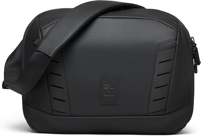 NOMATIC McKinnon Camera Messenger 13L: Versatile Camera Bag for Photographers with Quick Access, Secure Laptop Storage (Fits 14" MacBook), Comfortable Crossbody Design & External Straps for Travel