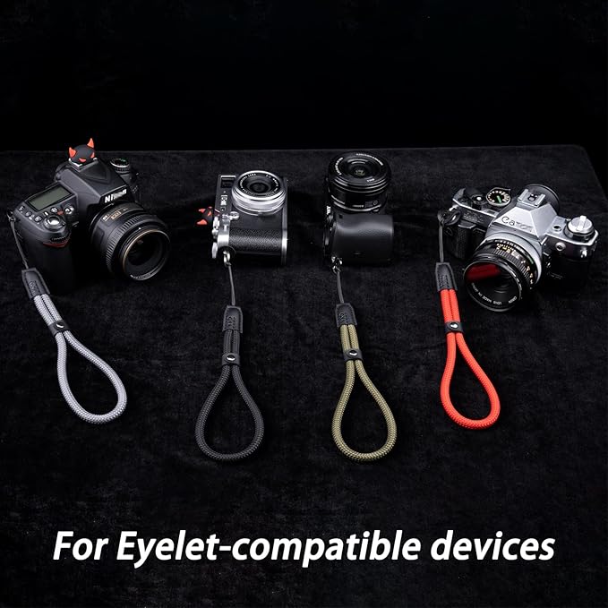 Camera Wrist Strap,Climbing Rope Wrist Straps,Tether Hand Strap for Point-and-Shoot, Mirrorless, Small Cameras Accessory