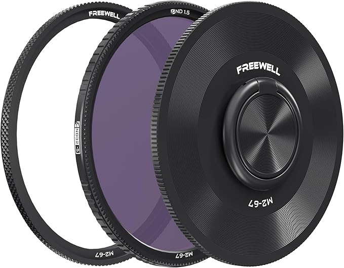 Freewell 67mm Natural Density ND32 (5 f-Stops) ND1.5 Camera Filter Compatible with M2 Series
