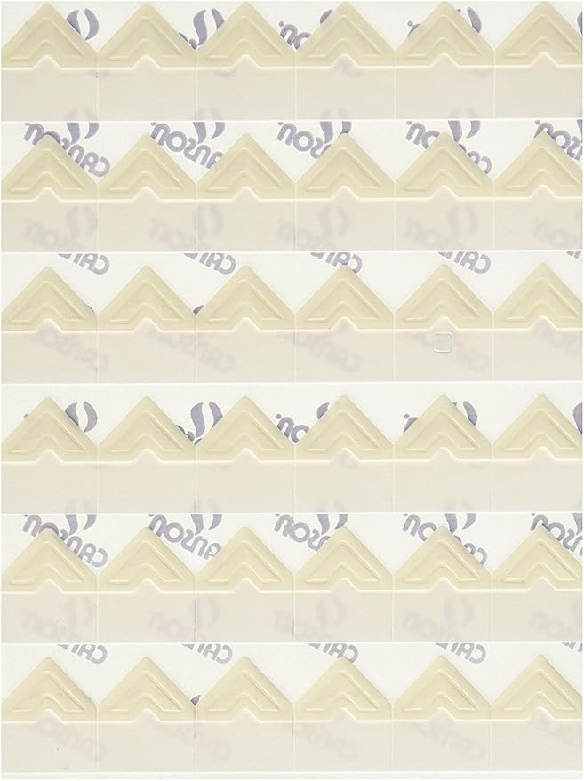 Canson Self Adhesive Photo Corners, Ivory, 252-Pack (100510403)