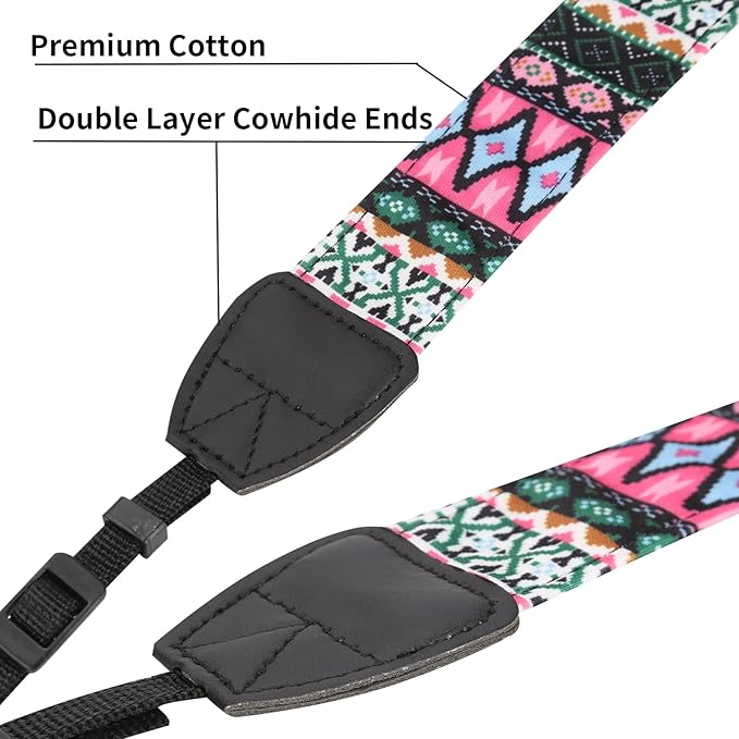 1 X 70CM DSLR Camera Strap Neck Shoulder Strap Belt Color Pinstripe Suitable for CANON EOS Rebel T5i T4i T3i T3 T2i T1i XT XTi XSi SL1 DSLR Cameras