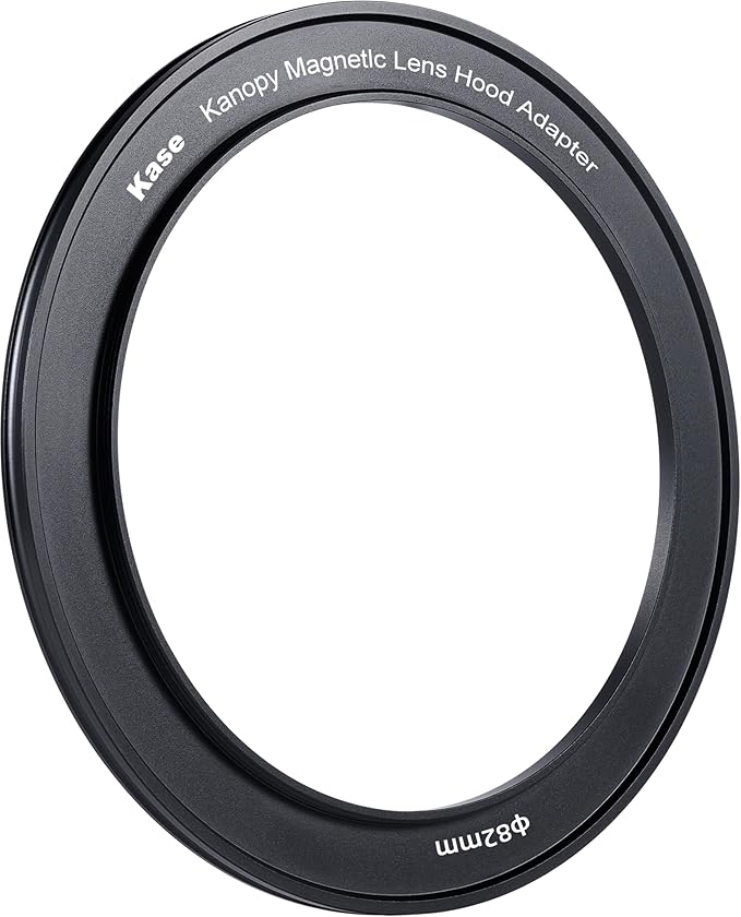 Kase Kanopy Magnetic Metal Lens Hood for Revolution/Revolution Plus 95mm Filters (82mm Adapter Only)