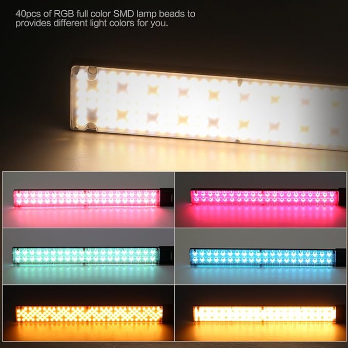 YONGNUO YN360 RGB LED Light Stick, 5600K Adjustable Color Temperature, Professional Handheld Photo Light, for Video Photography, Studio Shooting